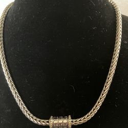 Silver Magnetic Neckace 