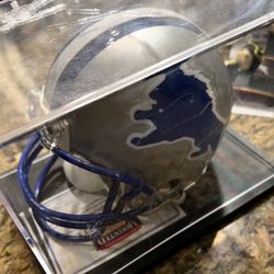 Autographed NFL Helmet Football 