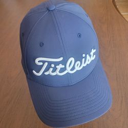 Titleist Adjustable One size fits most Hat Dark blue Golf Embroidered. 
New, no tags, please see photos for details. 97% Polyester, 3% Spandex