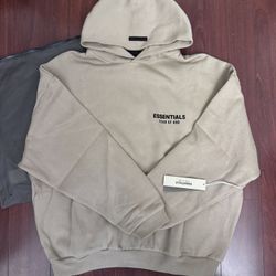 Essential Hoodie Desert Sand