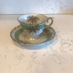Vintage CHIYODA  HIN Bone China Tea Cup And Saucer 