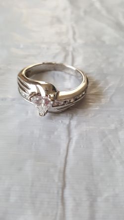 Silver fashion ring