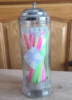 Mickey's Diner Straw Dispenser