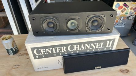Cambridge SoundWorks Center Channel II, designed by Henry Kloss