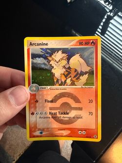 Arcanine Pokemon holo