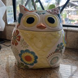 Pier 1 Owl Cookie Jar
