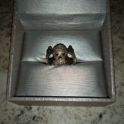 Zales Skull And Crossbone Ring 