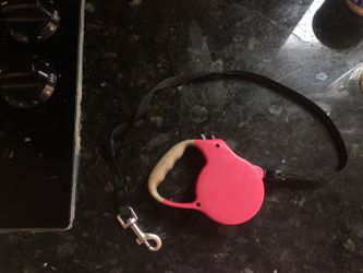 Pink dog leash