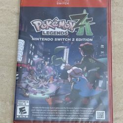 Brand New Pokemon Legends Z-A For Nintendo Switch 2 $60