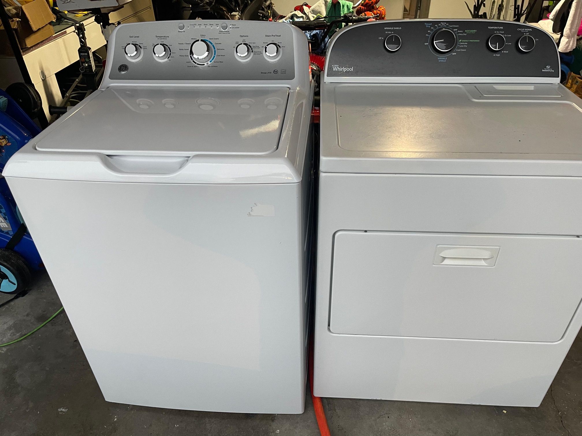 Dryer And Washer