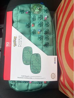 HORI Nintendo switch 2 case pokemon pixel art