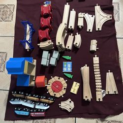 Pista De Trenes Y 8 Trencitos