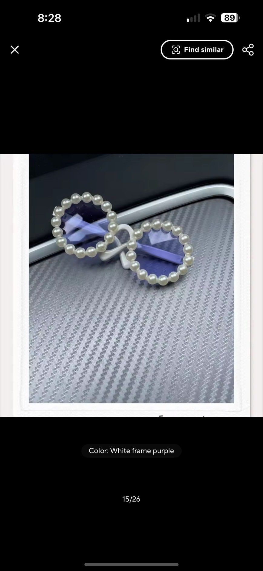 Labubu Blue Tinted Sunglasses