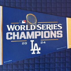 Los Angeles Dodgers 2024 World Series Championship Pennant 