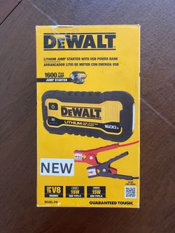 Dewalt lithium jump starter