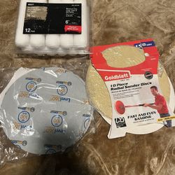 Rollers & Sand Paper Combo