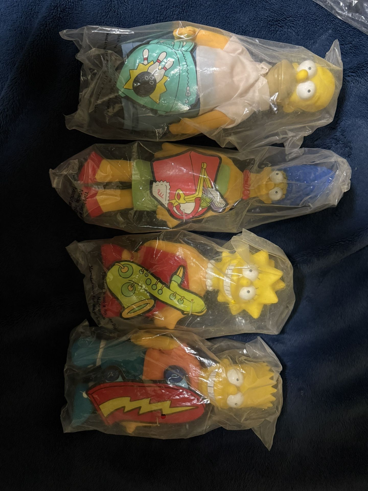 Bk Simpsons Figures ( New Still Sealed)