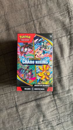 Pokemon mega evolution Chaos Rising booster bundle