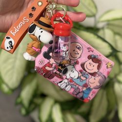 Snoopy key chain set