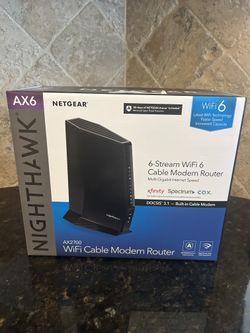 Used Netgear AX2700 (CAX30) Nighthawk Cable Modem Router