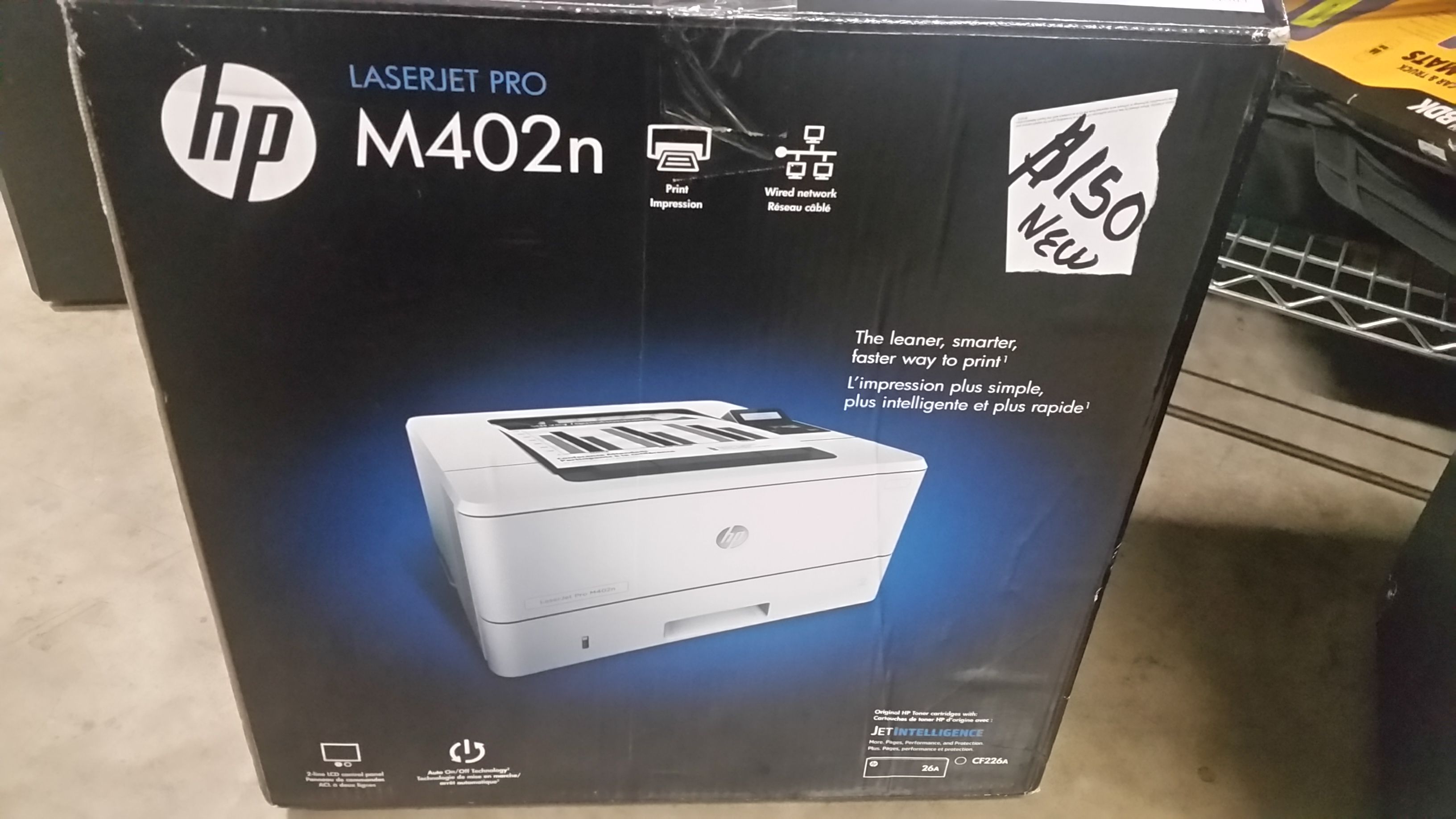 Brand new printer laser jet pro m402n