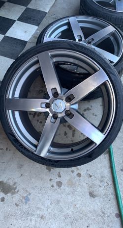 Rims with tires