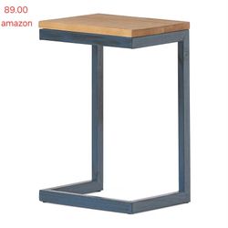 C-shaped end table
