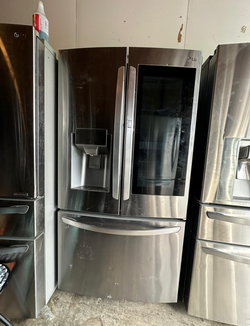 LG 3-Door Stainless Steel French Door Refrigerator