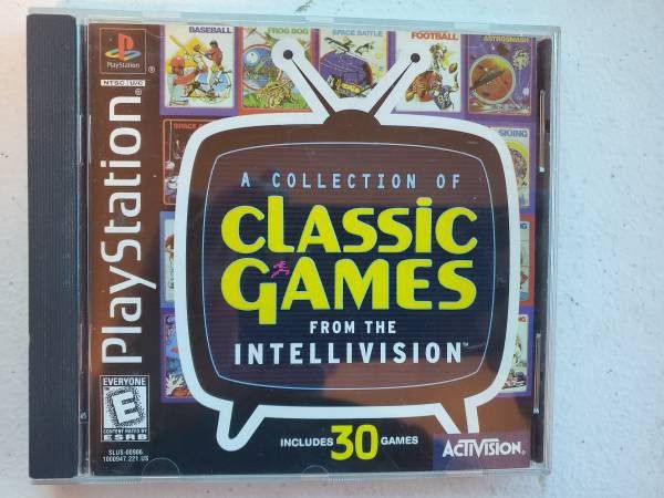 Ps1 - 30 Intellivision Classic Games-Activision