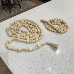 Wooden Beaded Garland 