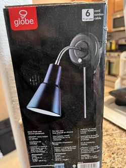 Wall Plug In Light Fixture