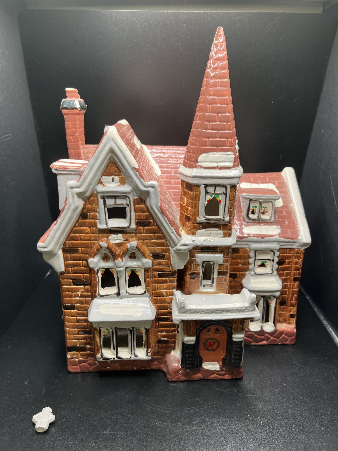Dept 56 Parsonage Christmas Village House As Is