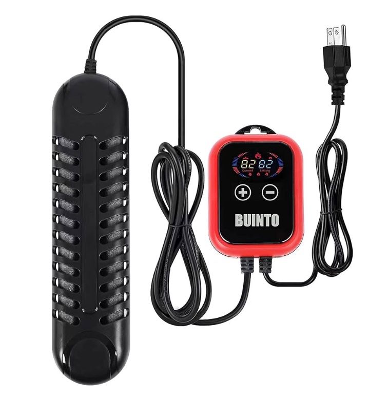 Buinto Fish Tank Heater. Aquarium Heater. 1200W Double-Tube Heating