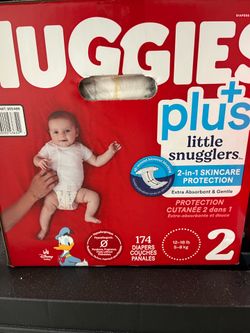 Huggies +plus Number 2 Count 174