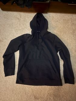 Plain Black Hoodie