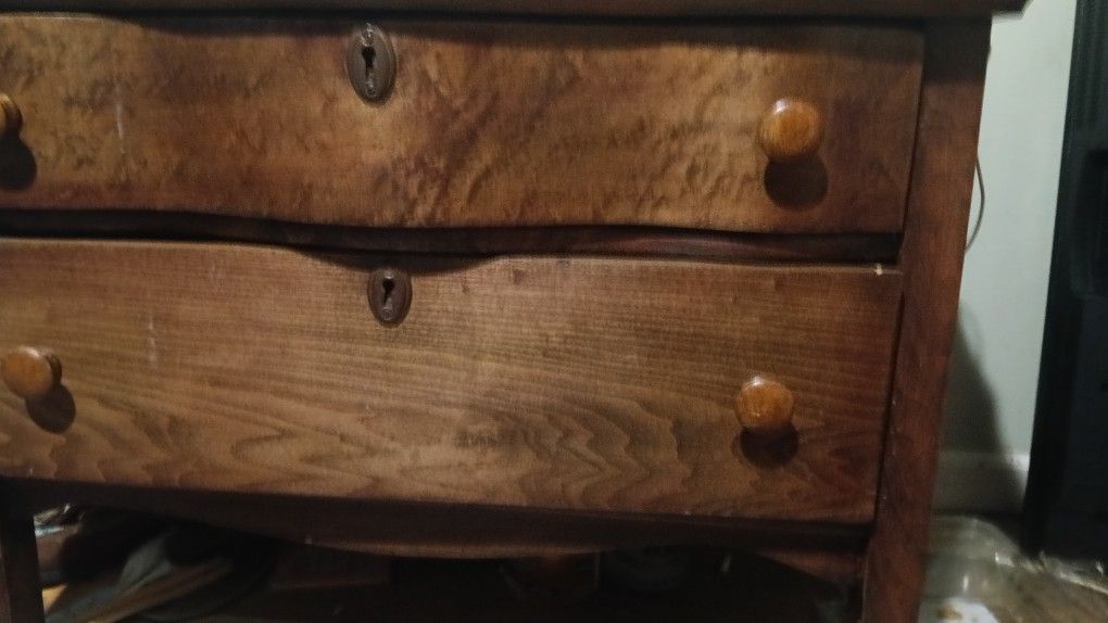 Antique Locking Dresser