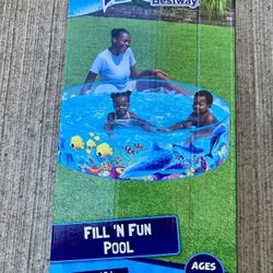 NEW Under The Sea Rigid Side Swimming Pool