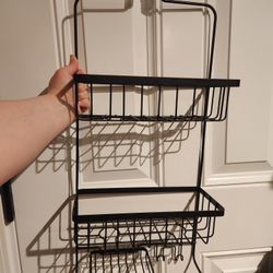 Two Tier Espresso Brown Shower Caddy