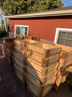 Red Cedar Planters