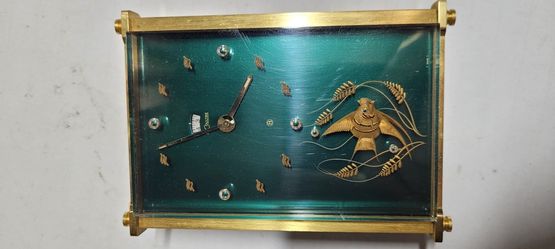 LeCoultre Marina Table Clock