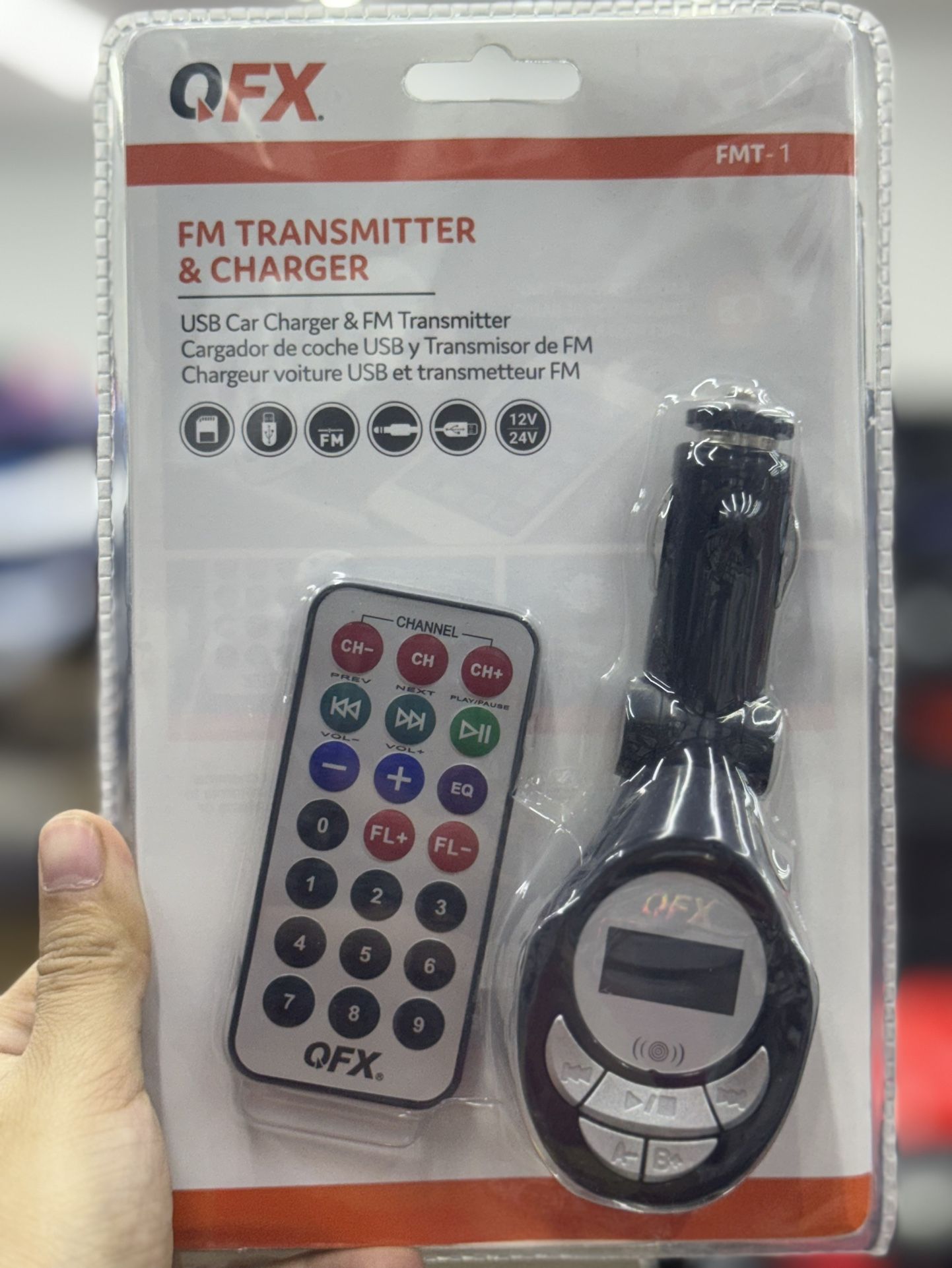 FM Transmitter and Charger