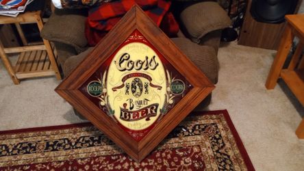 Coors beer sign