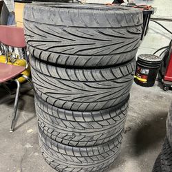 4 Good Used Tires 2 245/40/18 2 285/35/18 $50 Each Mounted Balanced