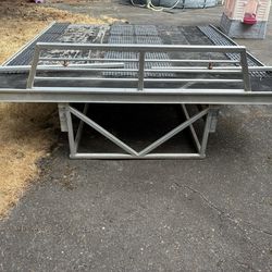 Aluminum sled deck