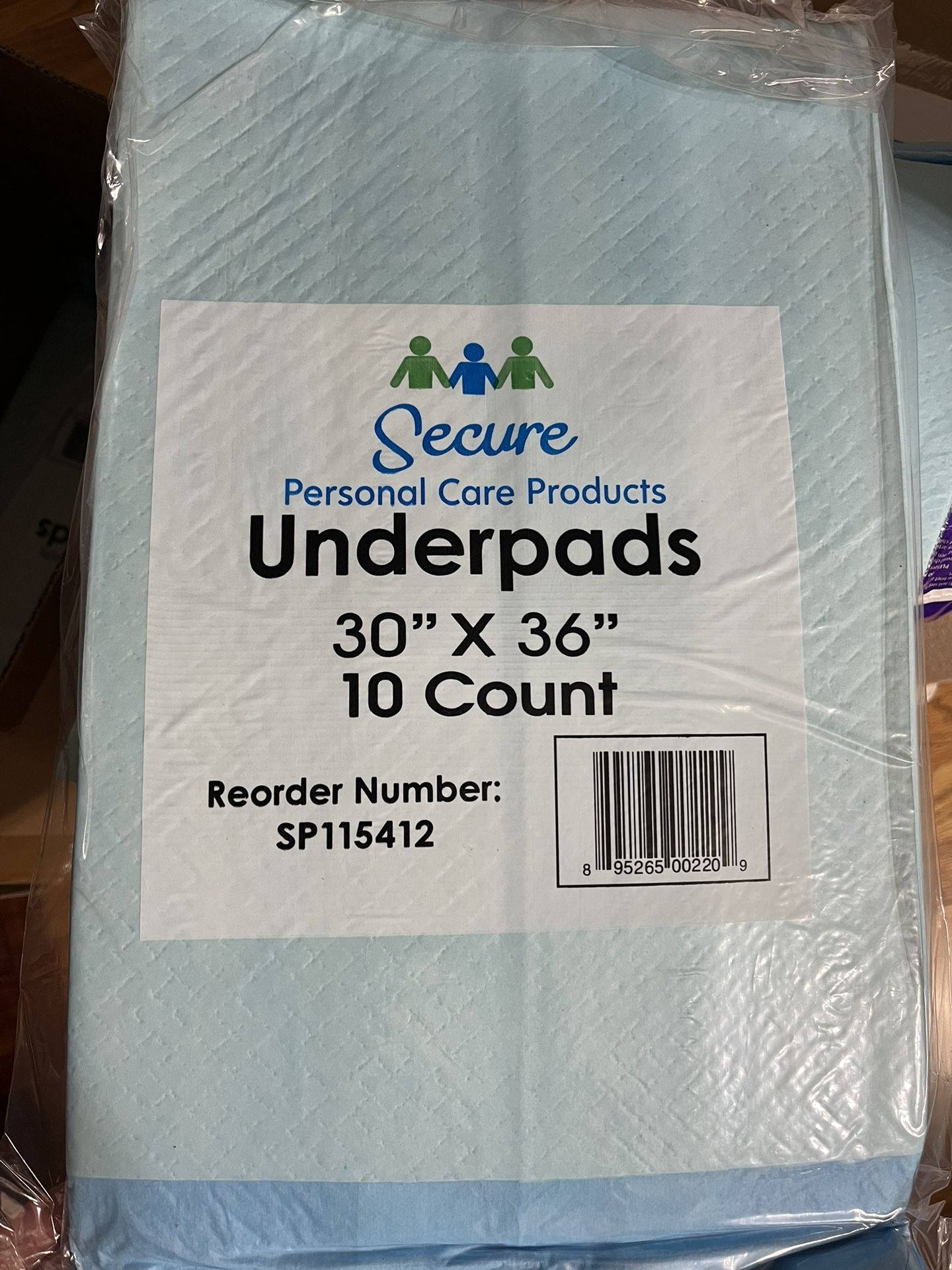 30” X 36” Underpads