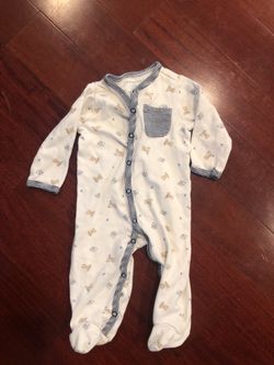 8 baby Boy pijama onesies size 9 months