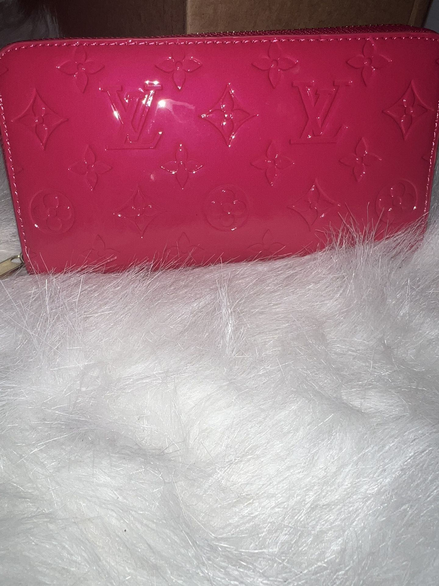 Hot Pink Leather Lv 