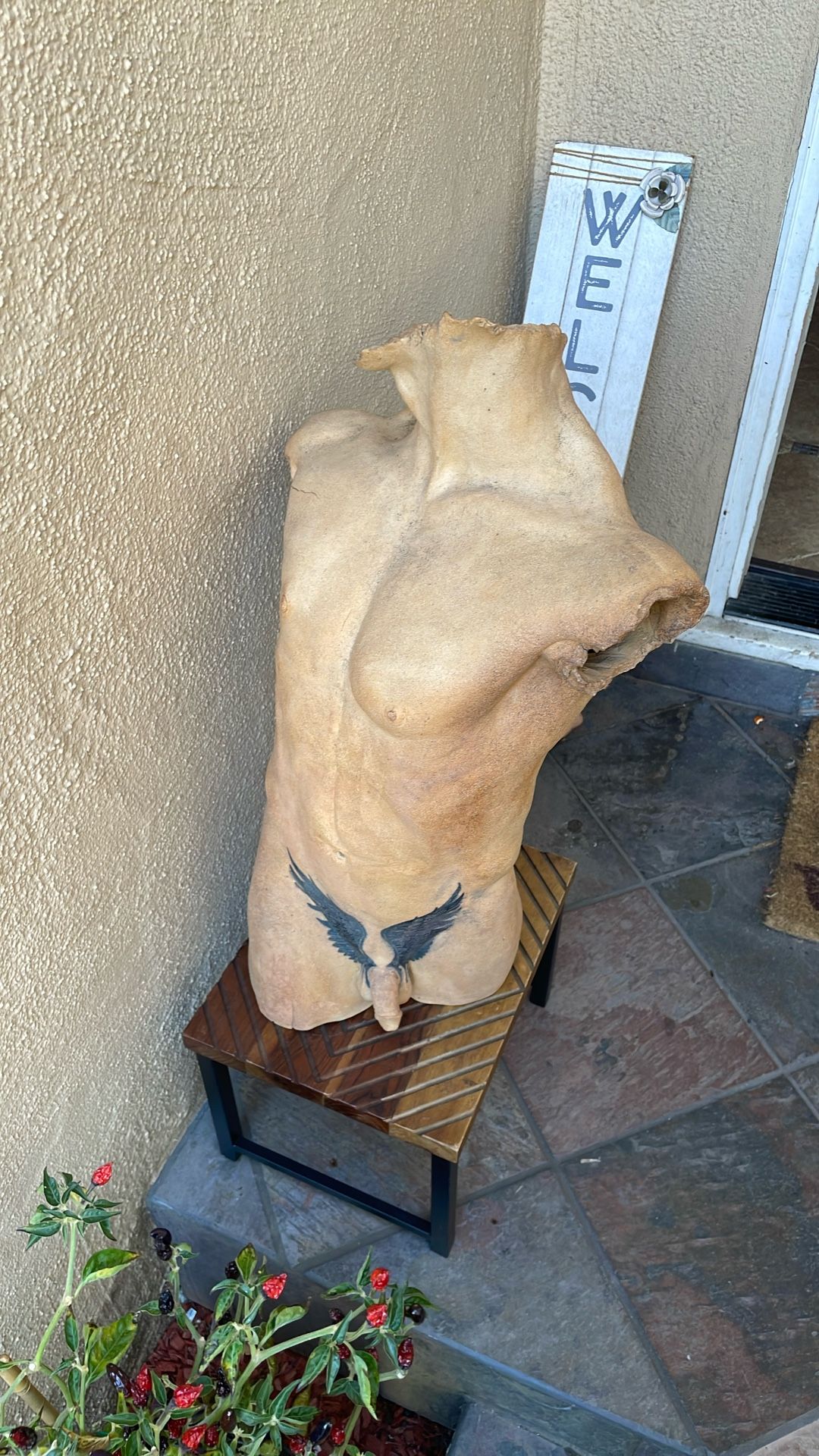 Ceramic handmade sculpture