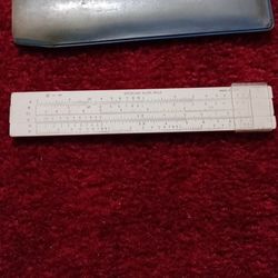 Sterling 6" plastic pocket precision slide rule