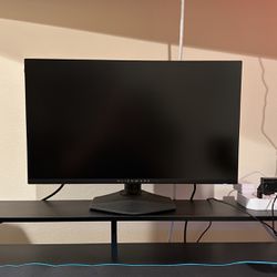 Alienware 24.5” 360hz monitor (0.3ms response time) 